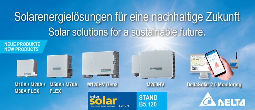 Intersolar Munich : du nouveau chez Delta !